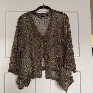 Nina Leonard light weight jacket/cover up!